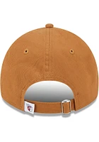 New Era Cleveland Guardians Evergreen Fashion 9TWENTY Adjustable Hat - Brown