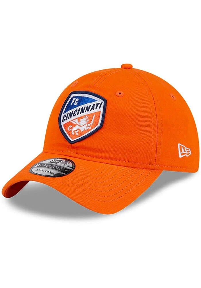 New Era FC Cincinnati Evergreen Secondary Team Color 9TWENTY Adjustable Hat - Orange