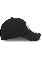 New Era Kansas City Chiefs Evergreen Black White Stretch Snap 9FORTY Adjustable Hat - Black