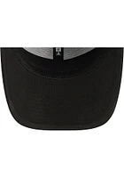 New Era Kansas City Chiefs Evergreen Black White Stretch Snap 9FORTY Adjustable Hat - Black