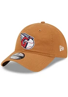 New Era Kansas City Chiefs Evergreen Black White Stretch Snap 9FORTY Adjustable Hat - Black