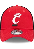 New Era Cincinnati Bearcats Mens Red Evergreen  Team Neo 39THIRTY Flex Hat