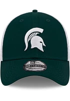 New Era Michigan State Spartans Mens Green Evergreen  Team Neo 39THIRTY Flex Hat