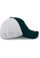 New Era Michigan State Spartans Mens Green Evergreen  Team Neo 39THIRTY Flex Hat