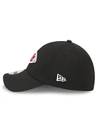 New Era Kansas City Chiefs Mens Black Evergreen Team Color 39THIRTY Flex Hat