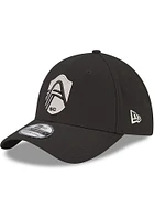 New Era St Louis City SC Mens Black Tonal Street Crest 39THIRTY Flex Hat