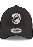New Era St Louis City SC Tonal Street Crest 9FORTY Adjustable Hat - Black