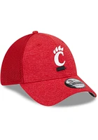 New Era Cincinnati Bearcats Mens Red 2T Basic 39THIRTY Flex Hat