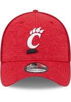 New Era Cincinnati Bearcats Mens Red 2T Basic 39THIRTY Flex Hat