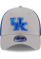 New Era Kentucky Wildcats Mens Grey Pipe Neo 39THIRTY Flex Hat