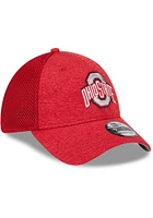 New Era Ohio State Buckeyes Mens Red 2T Basic 39THIRTY Flex Hat