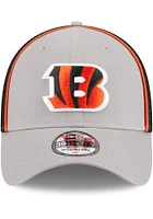 New Era Cincinnati Bengals Mens Grey Pipe Neo 39THIRTY Flex Hat