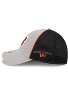 New Era Cincinnati Bengals Mens Grey Pipe Neo 39THIRTY Flex Hat