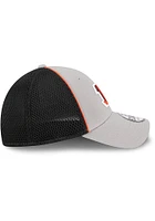 New Era Cincinnati Bengals Mens Grey Pipe Neo 39THIRTY Flex Hat