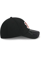 New Era Cincinnati Bengals Mens Black Top Visor 39THIRTY Flex Hat