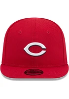 New Era Cincinnati Reds Baby Evergreen My 1st 9FIFTY Adjustable Hat - Red