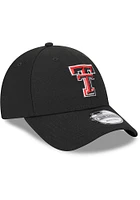 New Era Texas Tech Red Raiders 9FORTY Adjustable Hat - Black