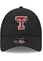 New Era Texas Tech Red Raiders 9FORTY Adjustable Hat - Black