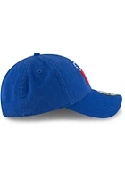 New Era Philadelphia 76ers 76 logo Core Classic 9TWENTY Adjustable Hat - Blue