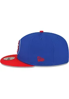 New Era Detroit Pistons Blue 2T JR Basic 9FIFTY Youth Snapback Hat