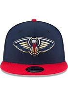 New Era New Orleans Pelicans Navy Blue 2T JR Basic 9FIFTY Youth Snapback Hat