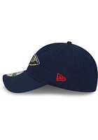 New Era New Orleans Pelicans Primary Logo Core Classic 2.0 9TWENTY Adjustable Hat - Navy Blue