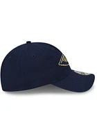 New Era New Orleans Pelicans Primary Logo Core Classic 2.0 9TWENTY Adjustable Hat - Navy Blue