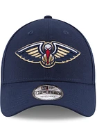 New Era New Orleans Pelicans Primary Logo The League 9FORTY Adjustable Hat - Navy Blue