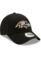 New Era Baltimore Ravens The League 9FORTY Adjustable Hat - Black