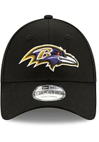 New Era Baltimore Ravens The League 9FORTY Adjustable Hat - Black
