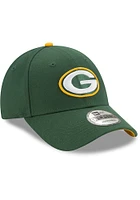 New Era Green Bay Packers The League 9FORTY Adjustable Hat - Green