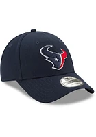 New Era Houston Texans The League 9FORTY Classic Adjustable Hat - Navy Blue