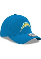 New Era Los Angeles Chargers Mens Light Blue Team Classic 39THIRTY Flex Hat