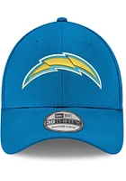 New Era Los Angeles Chargers Mens Light Blue Team Classic 39THIRTY Flex Hat