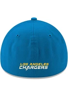 New Era Los Angeles Chargers Mens Light Blue Team Classic 39THIRTY Flex Hat
