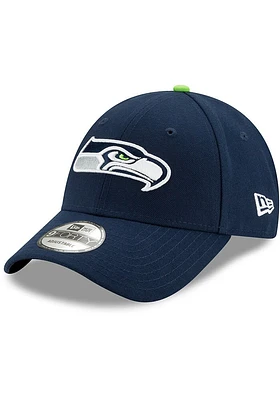 New Era Seattle Seahawks The League 9FORTY Adjustable Hat - Navy Blue