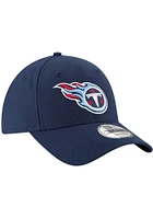New Era Tennessee Titans The League 9FORTY Adjustable Hat - Navy Blue