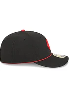 New Era Cincinnati Reds Mens Black 2023 MLB City Connect LP59FIFTY Fitted Hat