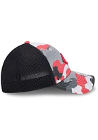 New Era Cincinnati Reds Black 2T Active Training Camo JR 39THIRTY Youth Flex Hat