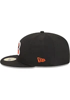 New Era Cincinnati Bengals Mens Black Neon 59FIFTY Fitted Hat