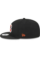 New Era Cincinnati Bengals Black 2 Patch 9FIFTY Mens Snapback Hat