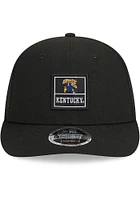 New Era Kentucky Wildcats Labeled Trucker LP9FIFTY Adjustable Hat - Black