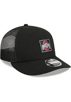 New Era Ohio State Buckeyes Labeled Trucker LP9FIFTY Adjustable Hat - Black