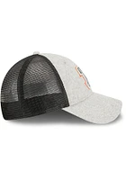 New Era Cincinnati Bengals Gray Pop Trucker 9FORTY Adjustable Hat - Grey