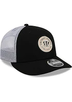 New Era Cincinnati Bengals Retro Circle Trucker LP9FIFTY Adjustable Hat - Black