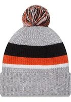 New Era Cincinnati Bengals Orange Heather Cuff Pom Mens Knit Hat