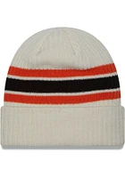 New Era Cincinnati Bengals White Vintage Cuff Mens Knit Hat