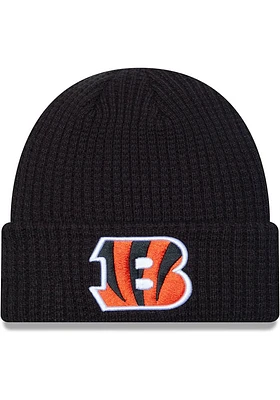 New Era Cincinnati Bengals JR Prime Cuff Baby Knit Hat - Black