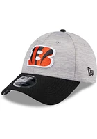 New Era Cincinnati Bengals Grey 2T Active Snap JR 9FORTY Youth Adjustable Hat