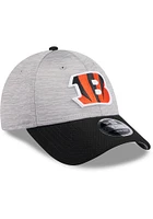 New Era Cincinnati Bengals Grey 2T Active Snap JR 9FORTY Youth Adjustable Hat